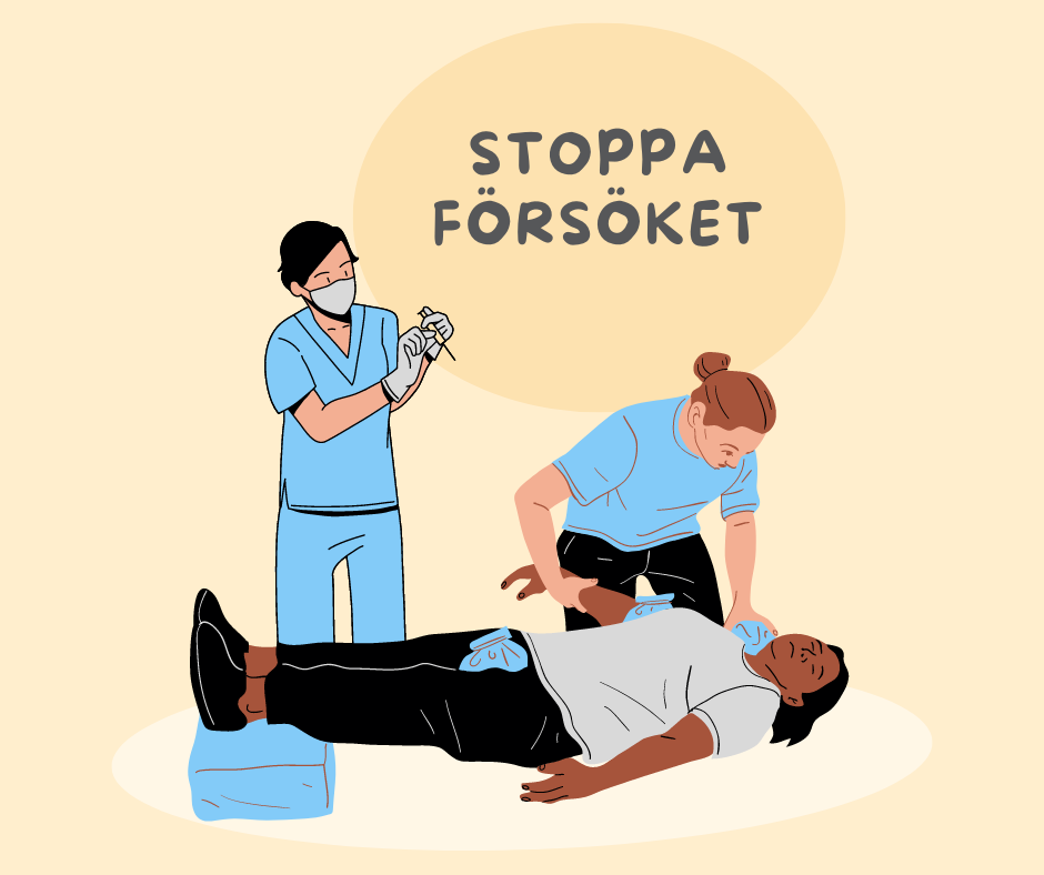 Stoppa försöket