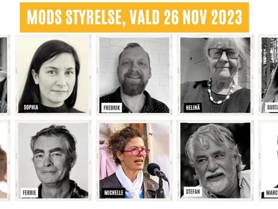 Här är MoDs nya styrelse som valdes med stor majoritet (80 %) på extrastämman den 26 november 5 Mods styrelse 26 nov 2023