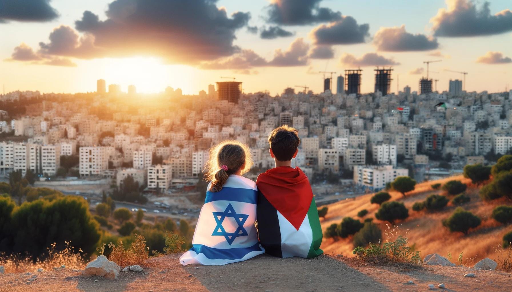 Upprop för fred mellan Israel och Palestina