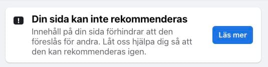 Partiet MoDs Facebooksida censureras öppet av Facebook och vi tillåts inte annonsera inför EU-valet 6 fb censur 2