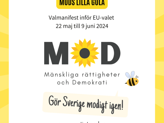 MoDs "lilla gula" valmanifest är här! 11 1