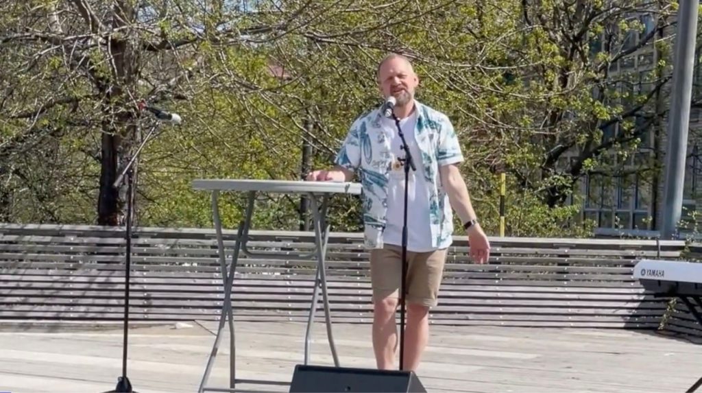 Fredrik widmark, eu kandidat mod, örnsköldsvik maj 2024 stor