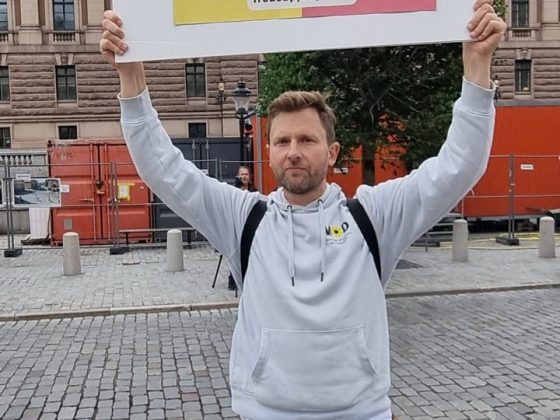 Debatt | Andreas Sidkvist från MoD: Dags att sätta fred på Riksdagens agenda, inte fler vapen till Ukraina 12 2024 09 10 vita flaggans dag 1 andreas sidkvist 1 stor