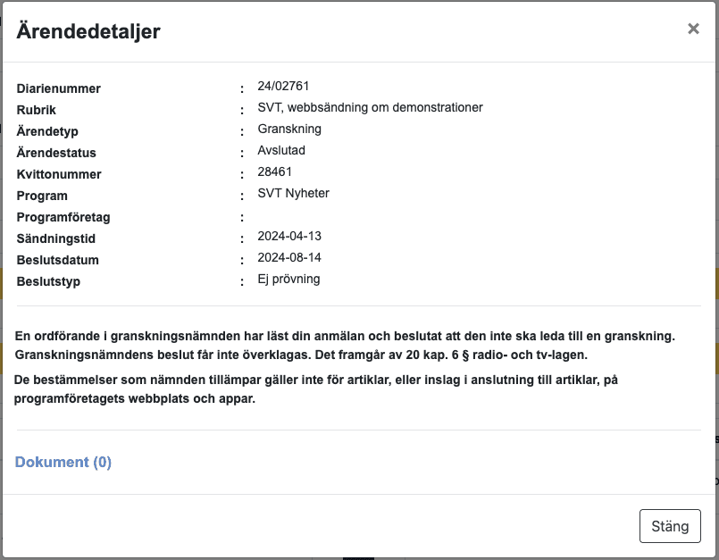 granskningsnamndens motivering arende 28461 skarmavbild 2025 02 19 kl 091334