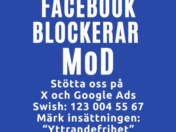 Fb blockerar mod