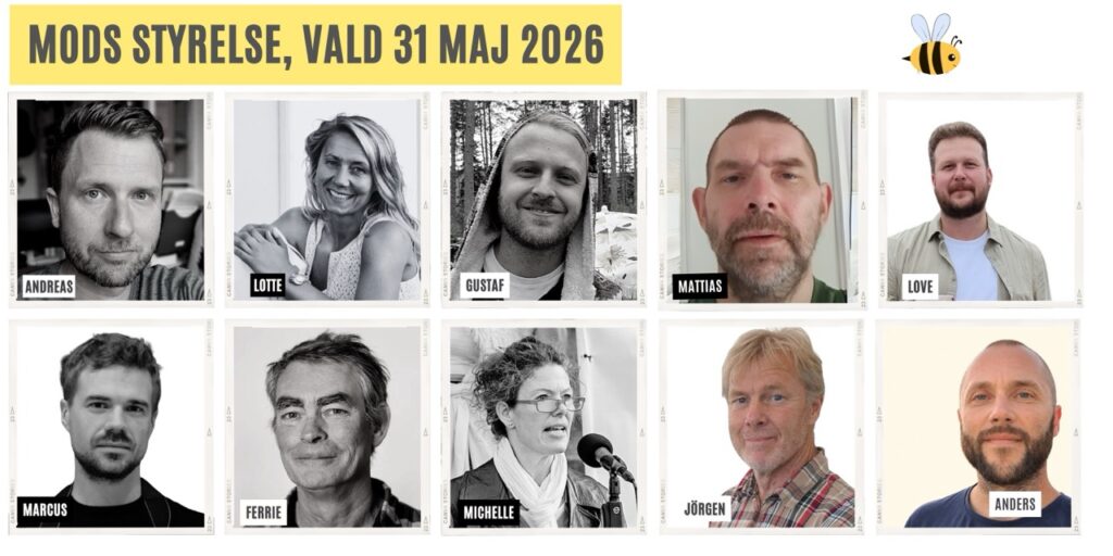 MoDs nya styrelse, vald vid årsstämman den 31 maj 2026 1 MoD Featured image (1600 × 800 px) MoDs styrelse, vald 31 maj