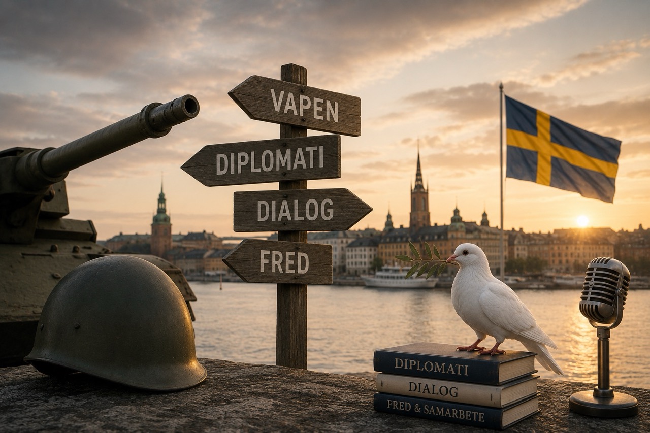 Kan sverige bli en rost for fred igen