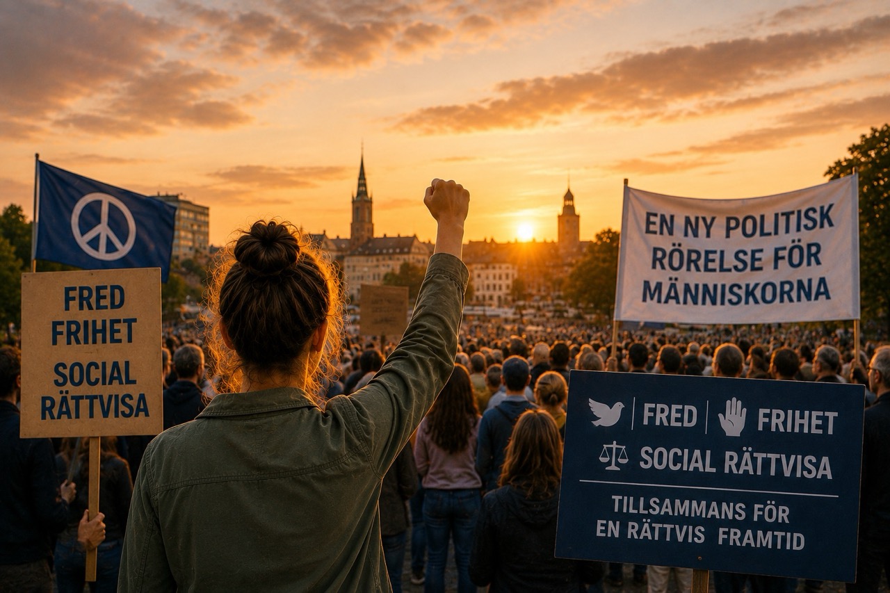Mod i almedalen vakenvanstern finns den i sverige tal palmedalen
