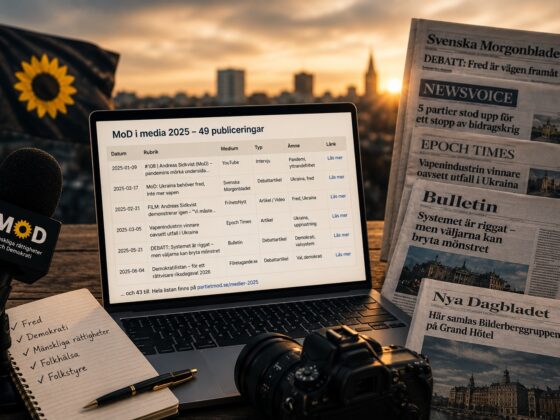 MoD i media 2025: 49 artiklar, intervjuer och debattinlägg 118 Automatiskt utkast