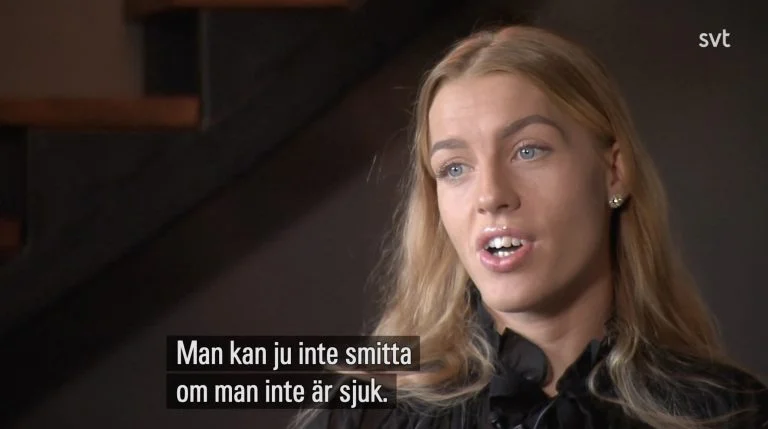 MoDs Cecilia Strandevall i SVT om varför hon valt att avstå c-19 vaccinen