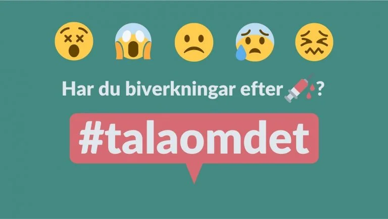 Tala om det, en kampanj, ett upprop och en manifestation om biverkningar efter 💉