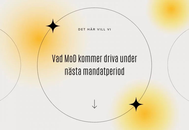 Partiet MoDs valmanifest