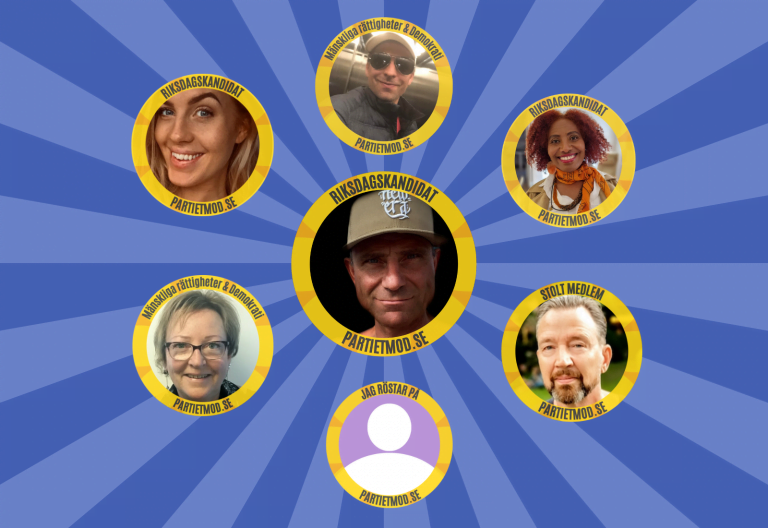 Sprid Sunflowerpower! Lägg en solrosram runt din profilbild i sociala medier