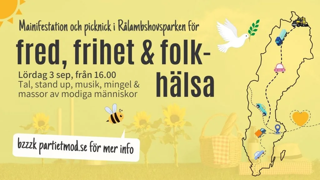 Fred frihetsmanifestation Facebook omslagsbild