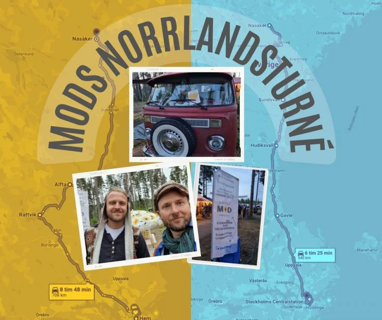 MoDs Norrlandsturné 4-8 augusti