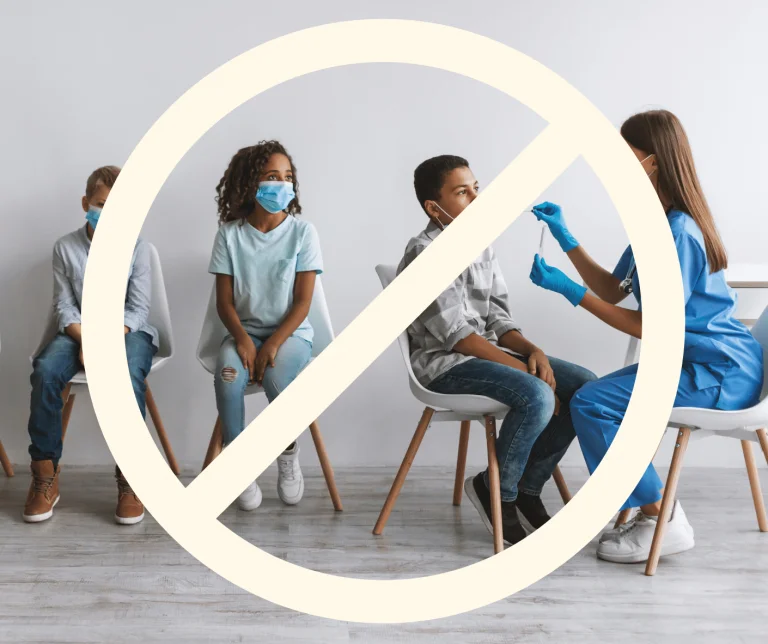 Vi står upp mot vaccinkrav, ovetenskapliga PCR-test och omänskliga inskränkningar av vår rörelsefrihet