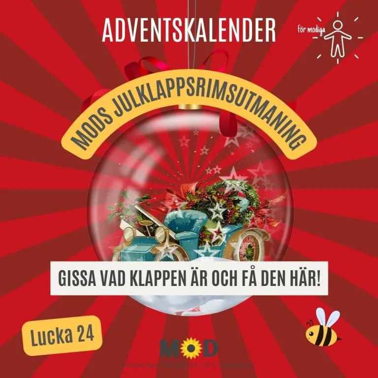 🎁 24 | MoDs julklappsrimsutmaning 2 🎁 24 | MoDs julklappsrimsutmaning