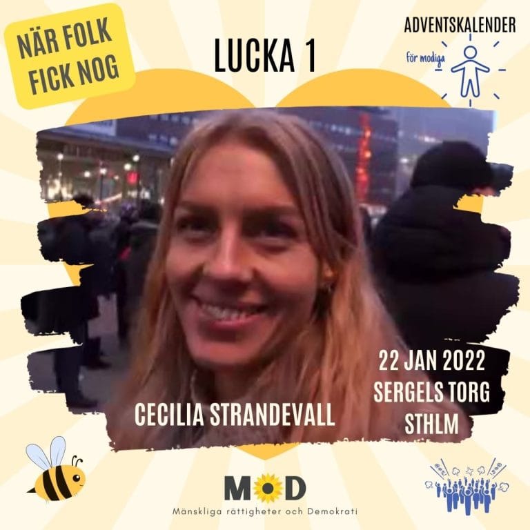🔥 Lucka 1 | Nej till vaccinpass!