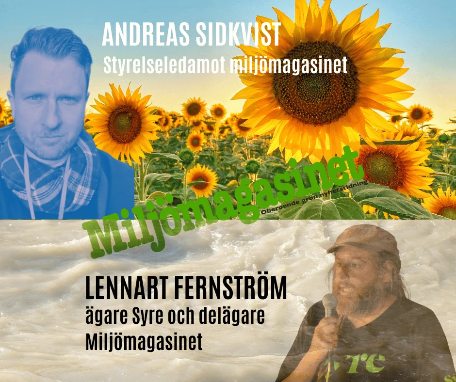 Andreas Sidkvist Miljomagasinet Lennart Fernstrom Syre 1