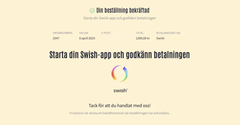 Nu går det att betala med Swish igen på MoDunity