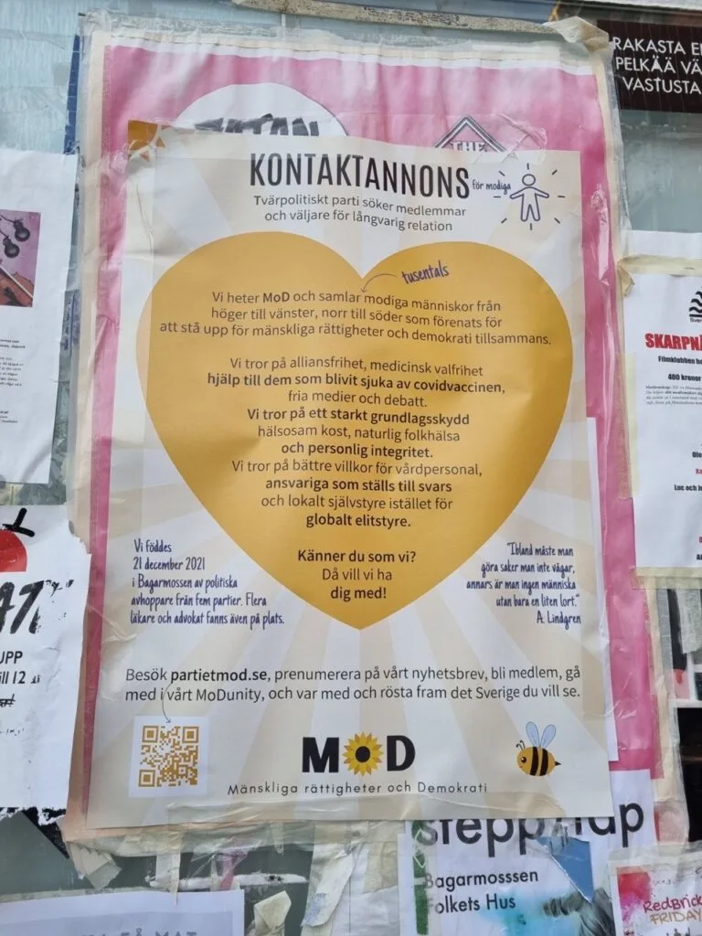 Kontaktannons MoD stor