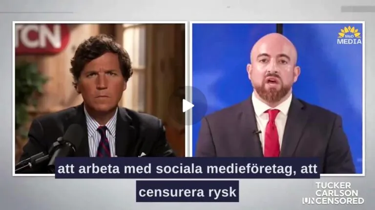 Militärstyre genom censur: Hur USA:s säkerhetsapparat styr information och påverkar val – Tucker Carlsson intervjuar Mike Benz