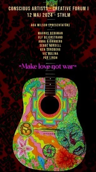 Kreativt artist- och mingelevent Stockholm | Söndag 12 maj kl 15-22 | MoD är där!