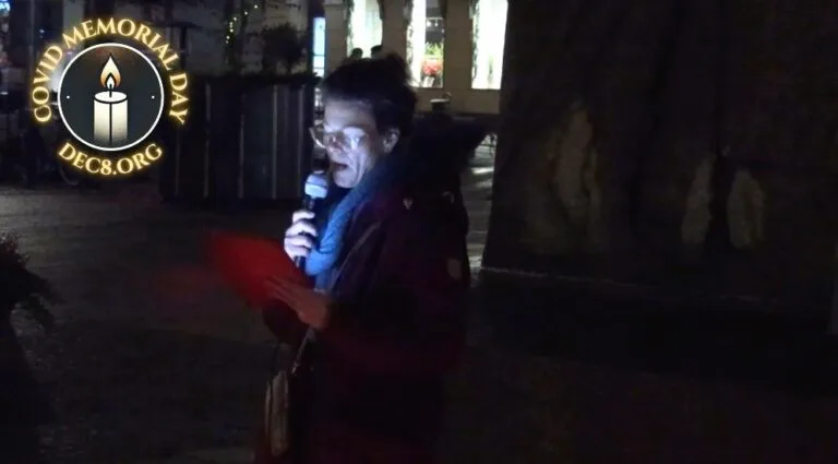 Michéle Wilcox: “Vi måste minnas pandemins offer och läka tillsammans”