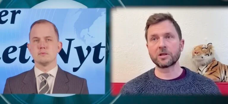 Manifestation för fred på Mynttorget – Andreas Sidkvist intervjuad av Frihetsnytt