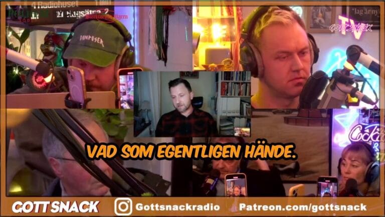 Sidkvist tog upp 9/11 – Rosenberg exploderade och lämnade studion i direktsändning